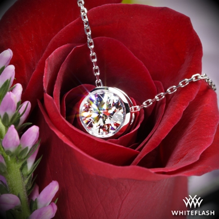 Full Bezel Diamond Pendant