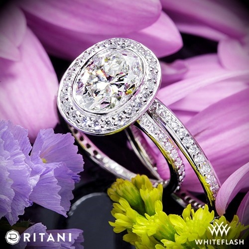 Ritani Endless Love Diamond Wedding Set