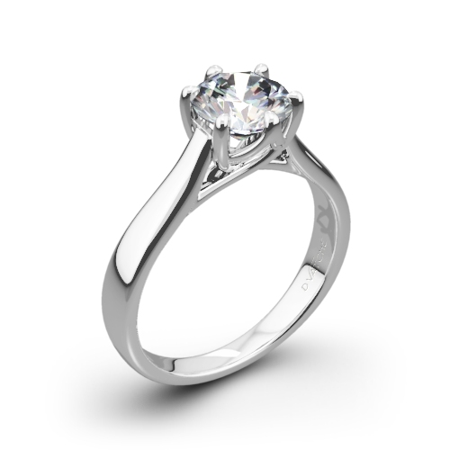 Vatche 119 Royal Crown Solitaire Engagement Ring