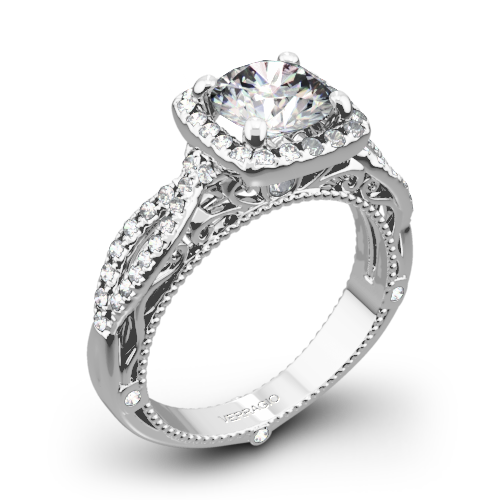 Verragio Venetian Lido AFN-5005CU-2 Cushion Halo Diamond Engagement Ring