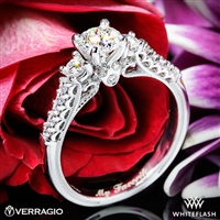 Verragio Classic 905R6 3-Stone Diamond Engagement Ring