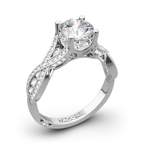 Tacori 2647RD Ribbon Diamond Engagement Ring