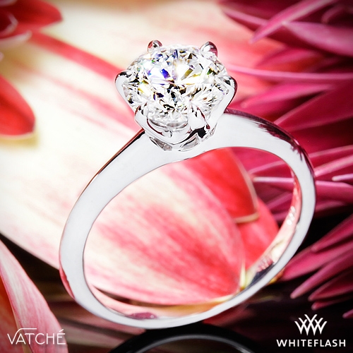 Vatche U-113 6-Prong Solitaire Engagement Ring