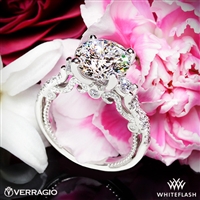Verragio 3 Stone Braided Engagement Ring