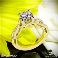 Verragio INS-7050R 4 Prong Twisted Shank Diamond Engagement Ring