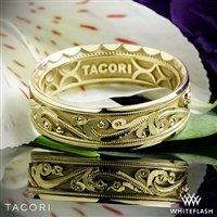 Tacori 104 Sculpted Crescent Eternity Wedding Ring