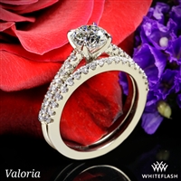 Valoria Cathedral Diamond Engagement Ring