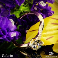 Valoria Flora Twist Diamond Engagement Ring