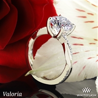 Valoria Flora Twist Diamond Engagement Ring
