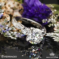 Verragio INS-7055R Twisted Shank 3 Stone Engagement Ring