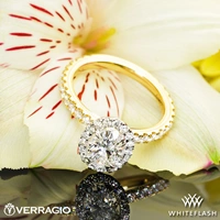 Verragio Tradition TR180HOV Diamond Oval Halo Engagement Ring