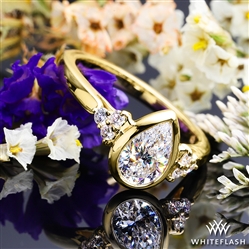 The ring is lovely and my fiancée loves it :)