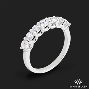 Round 7 Stone Lab Created Diamond Right Hand Ring