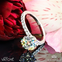 Vatche 1533 Charis Pave Diamond Engagement Ring
