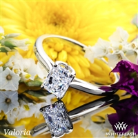 Valoria Tulip Solitaire Engagement Ring
